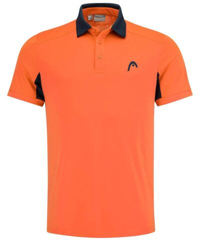Мужское теннисное поло Head Slice Polo Shirt - flamingo