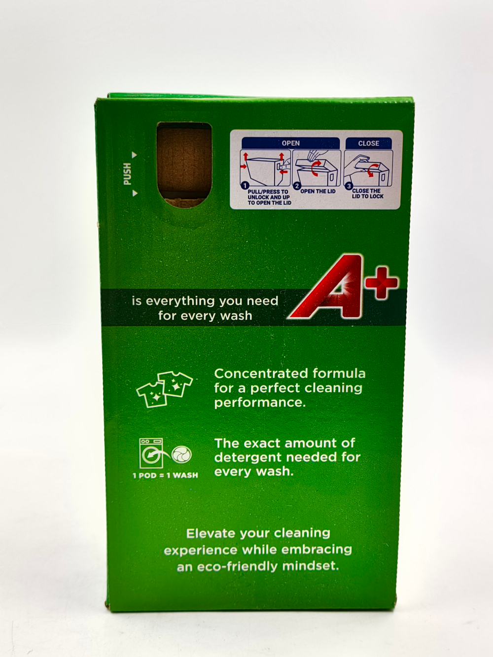 Капсулы для стирки A+ NEW GENERATION technology White Active 4 Caps, для белого белья 22 шт (Испания)