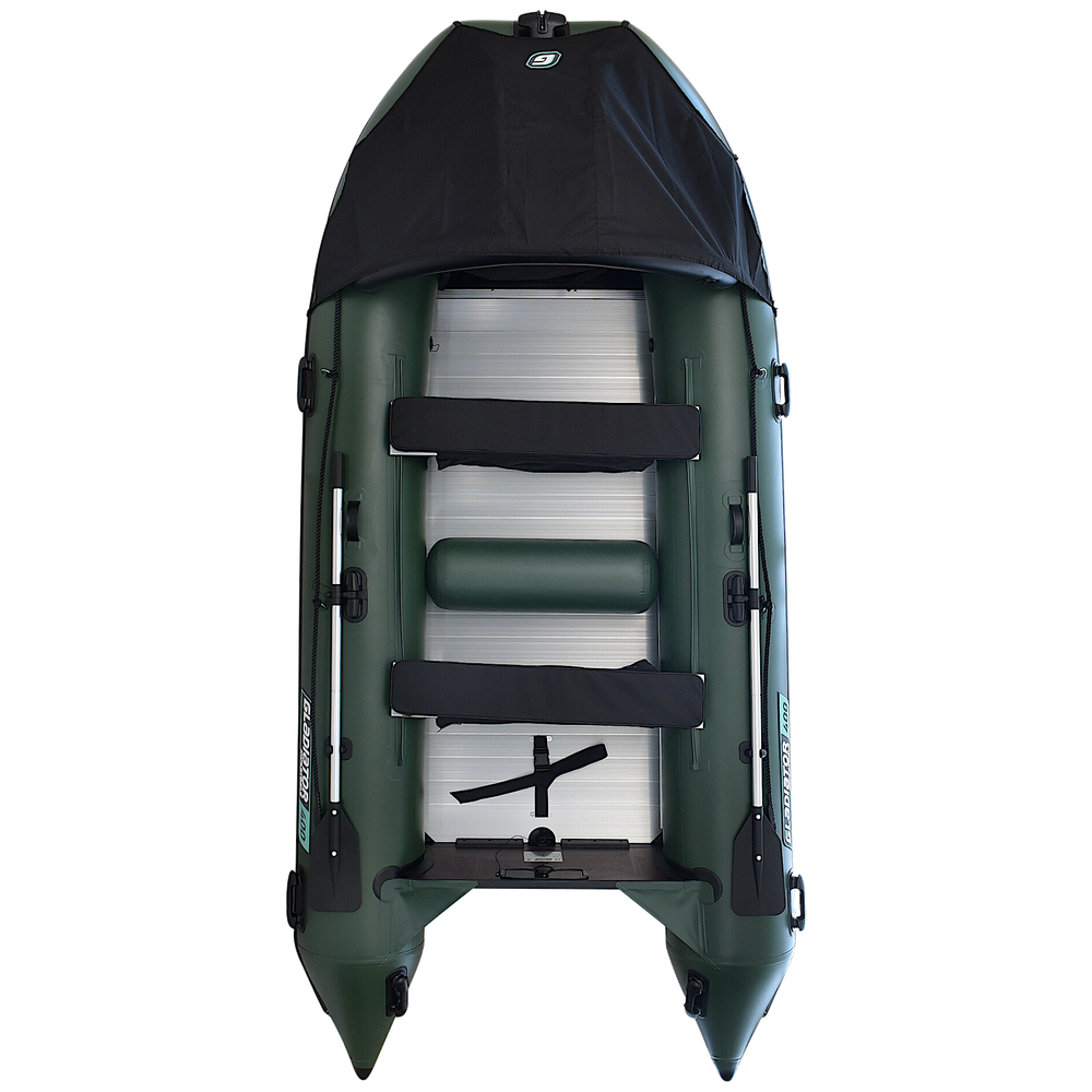 Лодка ПВХ Gladiator Professional D470AL с алюминиевым полом -