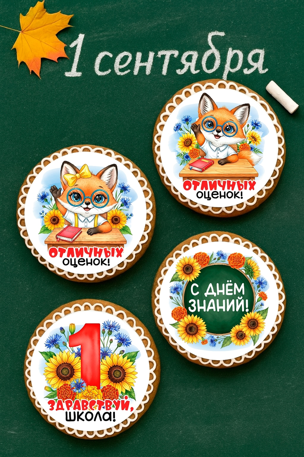 Пряник имбирный с фотопечатью в асс-те (арт 0109)