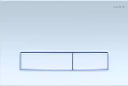 Кнопка смыва Акватек KDI-0000021 белая глянцевая