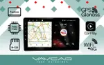 Магнитола для Lada Granta 2011-2018 (взамен ШГУ) - Vaycar VA33-1207 на Android 13, Быстрая, 4G SIM-слот