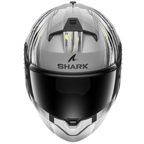 Купить Мотошлем Интеграл Shark Ridill 2 Assya / Серо-желтый