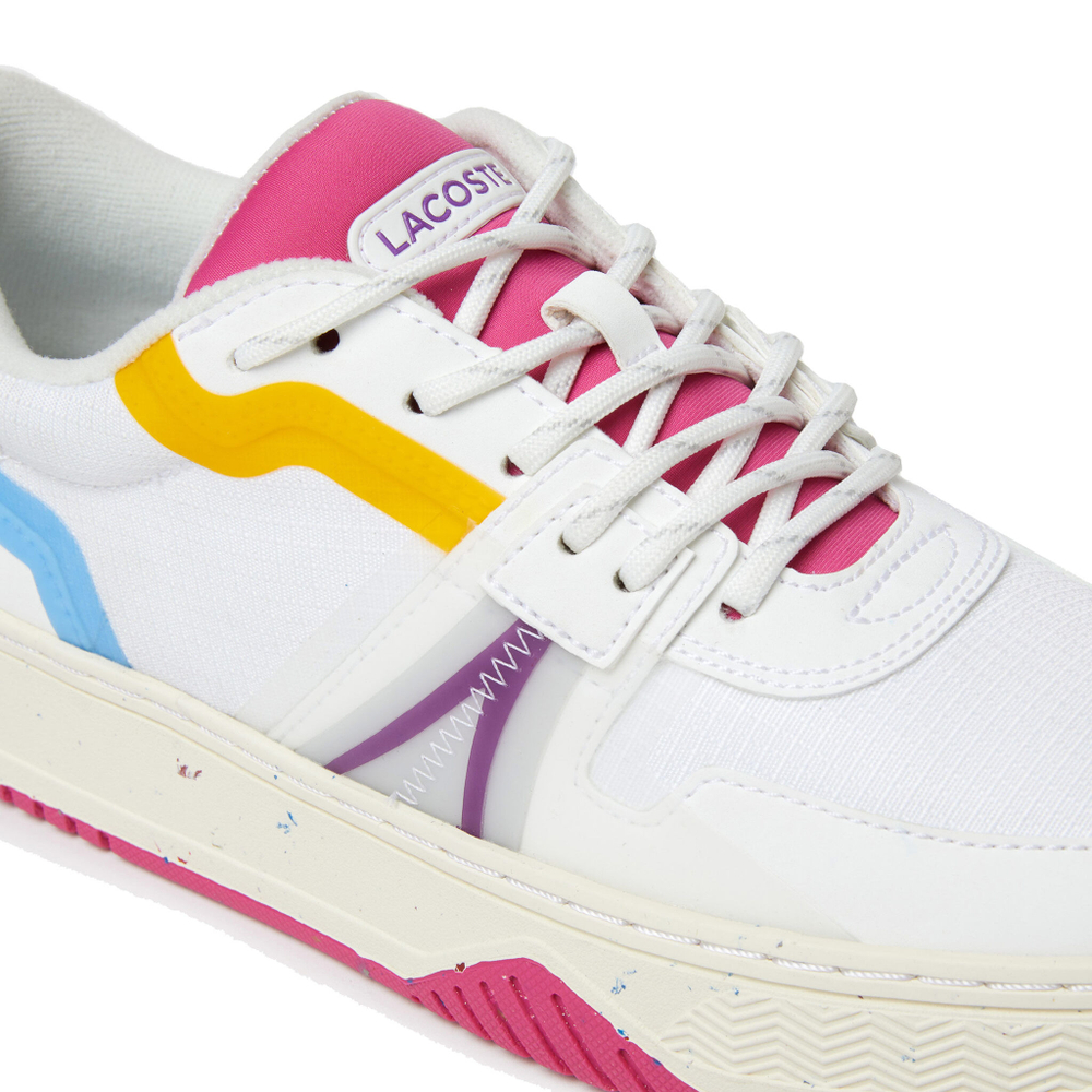 Женские теннисные кроссовки Lacoste L001 ECO Sneakers Women - White, Multicoloured