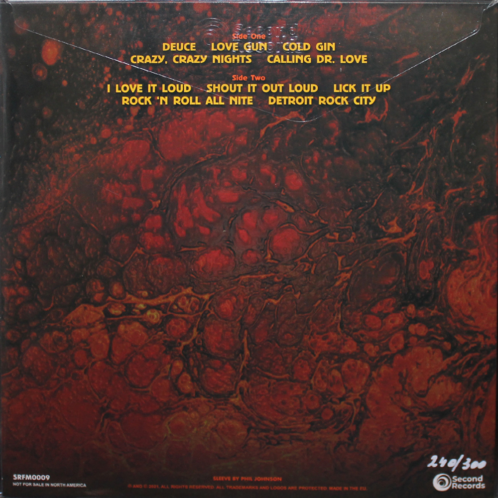 Kiss / Kiss '88 (WNEW FM Broadcast: The Ritz, New York, 12th August 1988) (Coloured Vinyl)(LP)