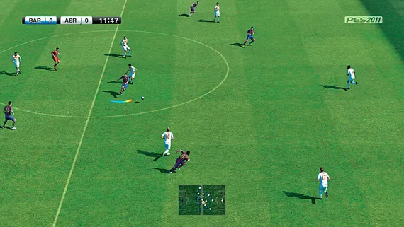 PSP Pro Evolution Soccer 2011 (PES 2011) (Б/У, Русские субтитры, ULES-01467)