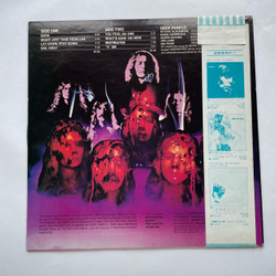 Винтажная виниловая пластинка LP Deep Purple Burn (Япония 1976) (Оби)