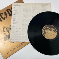 Винтажная виниловая пластинка LP AC DC, For Those About To Rock (We Salute You) (Япония 1981)