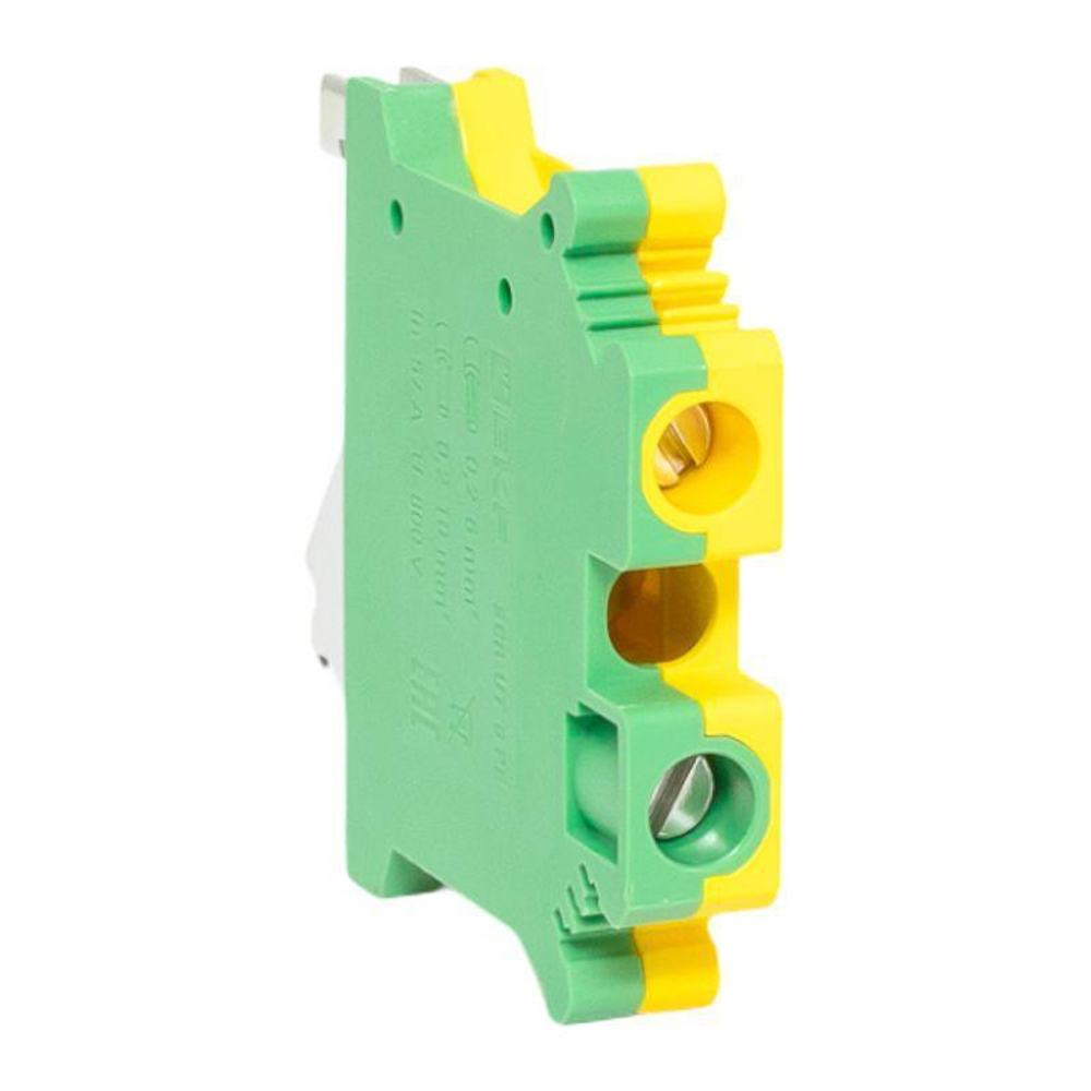 Колодка клеммная винтовая 6 UT земля EKF scr-ut-6-pe