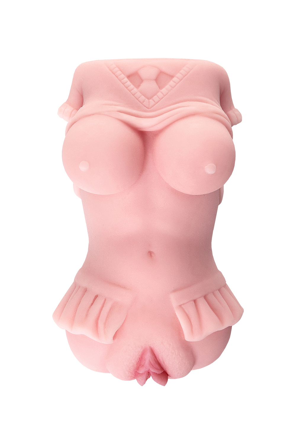 Мастурбатор реалистичный Juicy Pussy by TOYFA Little flower, TPE, телесный, 11,5 см