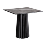 Квадратный барный стол Vical Plisse WOOD