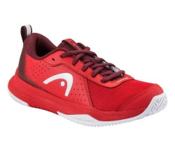 Детские теннисные кроссовки Head Sprint Court 4.0 - red/dark red