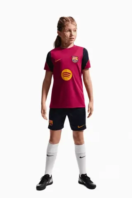Футболка Nike FC Barcelona 26/27 Strike Junior - бордовый