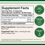 Double Wood Supplements - Prostate Support Supplement - 120 capsules