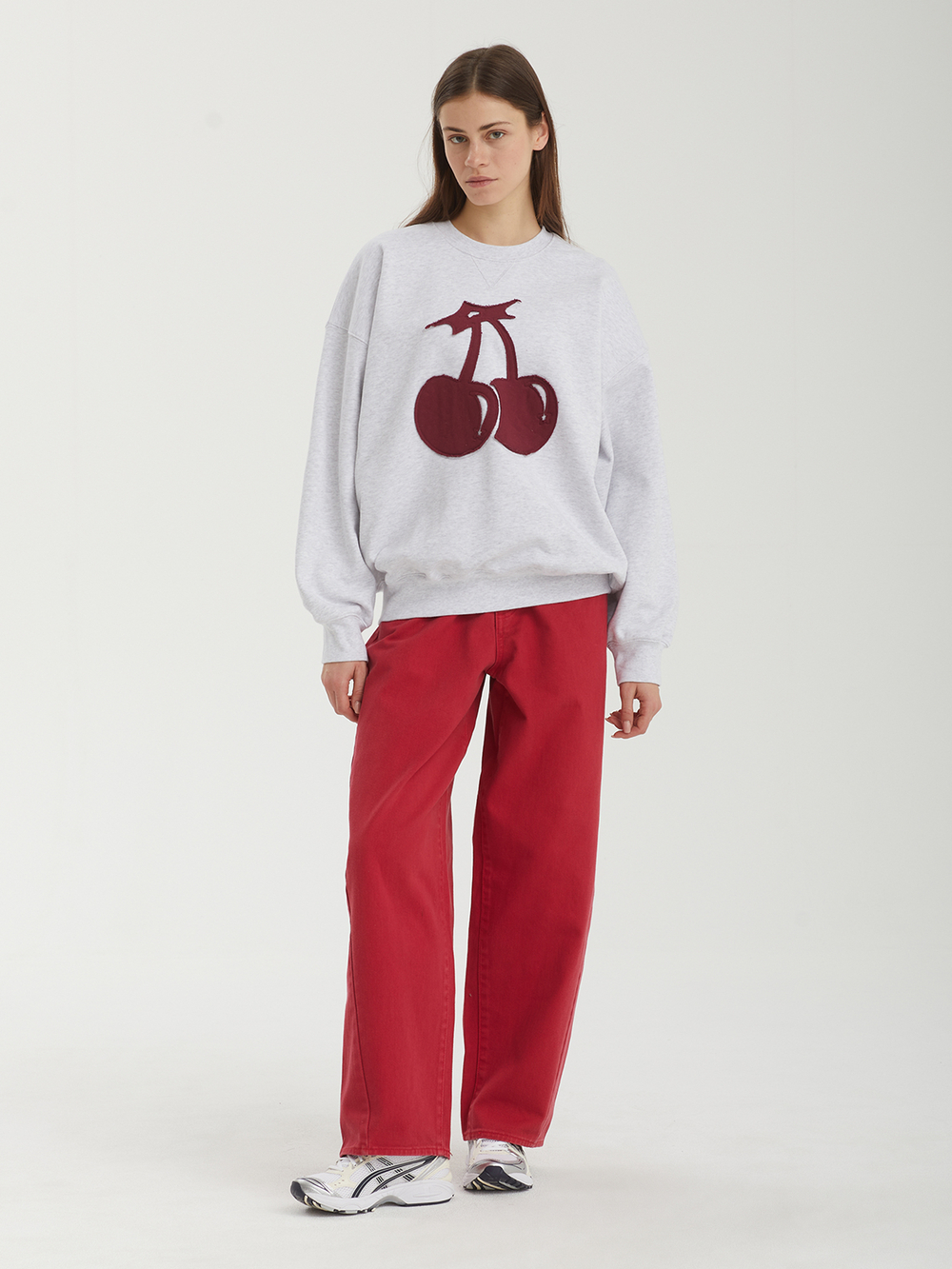 Женская Толстовка Rockstar Cherry Applique