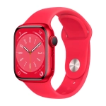 Умные часы Apple Watch Series 8 GPS, 41mm, Aluminium Case with Sport Band M/L, Red (Красный)