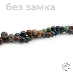 Нить бусин халцедон 12 мм
