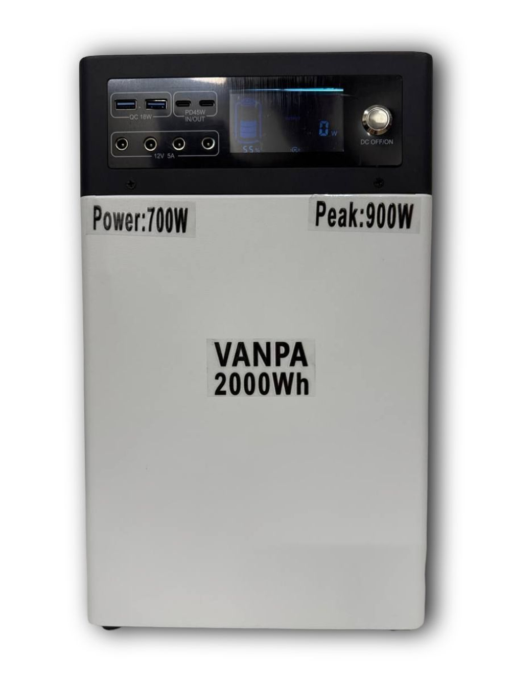 Портативная автономная Электростанция Vanpa 900Вт 900w 2000Wh