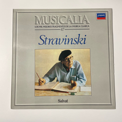Винтажная виниловая пластинка LP Musicalia 47, Игорь Фёдорович Стравинский Stravinski (Испания 1986) (Петрушка, Жар Птица)
