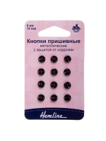 Кнопки металл пришивные 6мм 421.6 Hemline