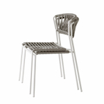 Стул плетеный Scab Design Lisa Filo, тортора