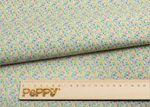 Ткань для пэчворка Peppy Нежная история, отрез 50х55 см, 146 г/м², НИ-14 голубой, Peppy