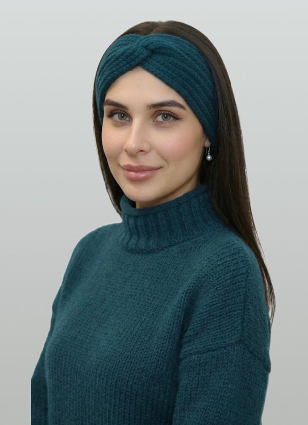 Повязка ПВ528-22 изумруд