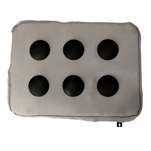 Подставка для ноутбука surfpillow hightech серая-черная