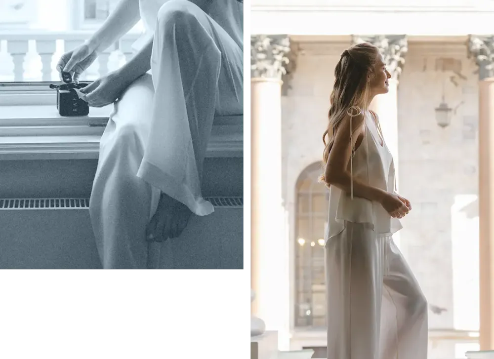 Bridal collection — шелковые изделия для утра невесты