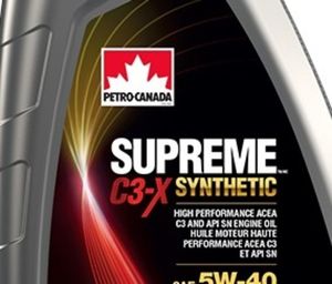 SUPREME C3-X Synthetic моторное масло Petro-Canada