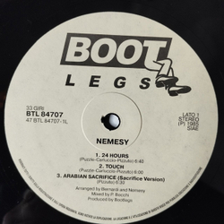 Винтажная виниловая пластинка LP Nemesy (Россия 2016) Бутлег