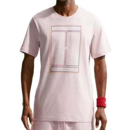 Мужская футболка Nike Court Heritage Tennis - slit red
