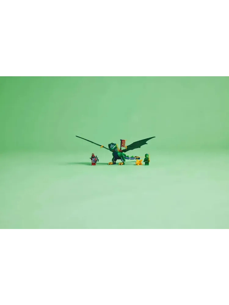 Конструктор NINJAGO 71829 Зеленый лесной дракон Ллойда