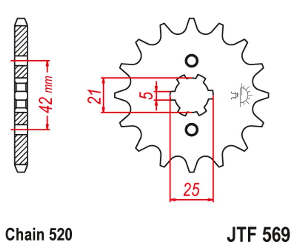 Звезда JTF569.14