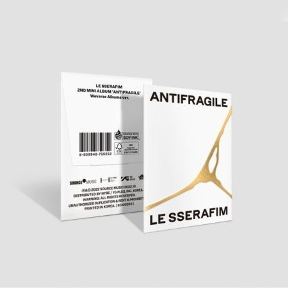 Альбом LE SSERAFIM - ANTIFRAGILE 2nd Mini Album WVS ALBUMS Version