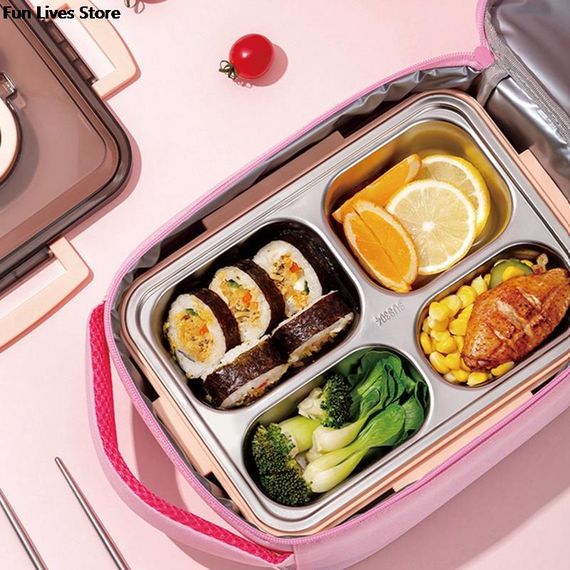 Yemək çantası \Ланчбокс \ Lunch box Swan purple
