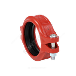 Муфта гибкая грувлок ковкий чугун XGQT02B Ду80 (Дн89) Ру25 JIANZHI