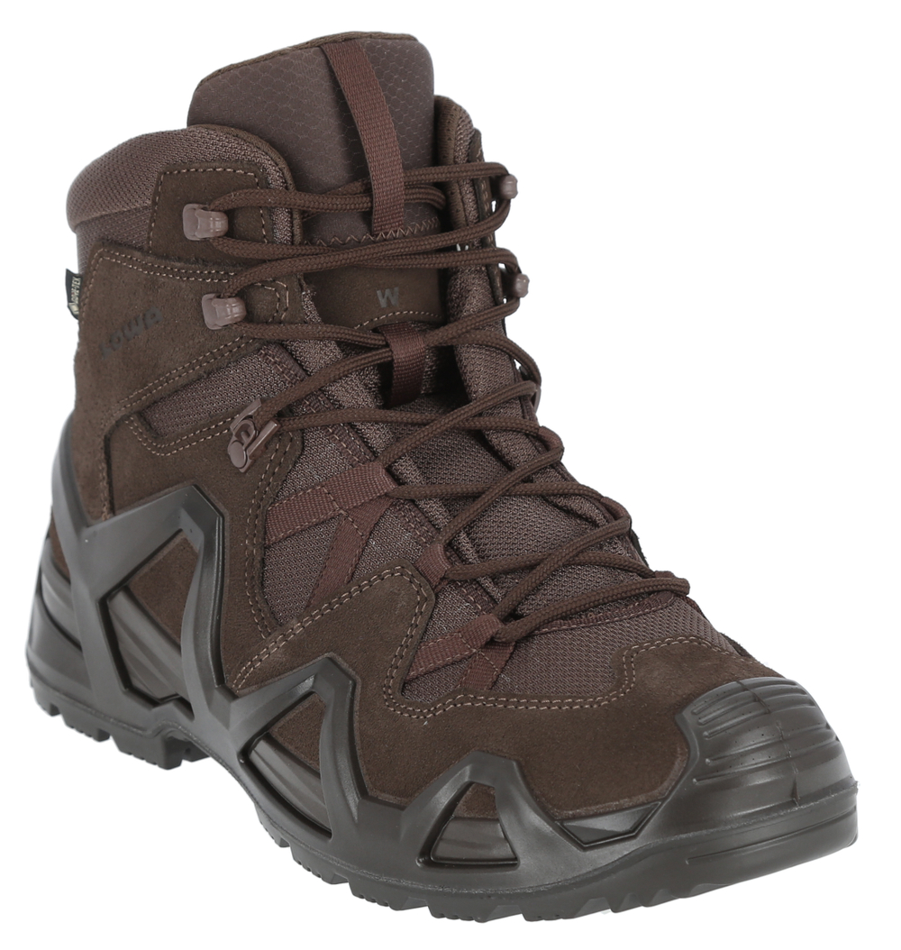 LOWA Zephyr MK2 GTX MID Wide — Dark Brown, ракурс 1