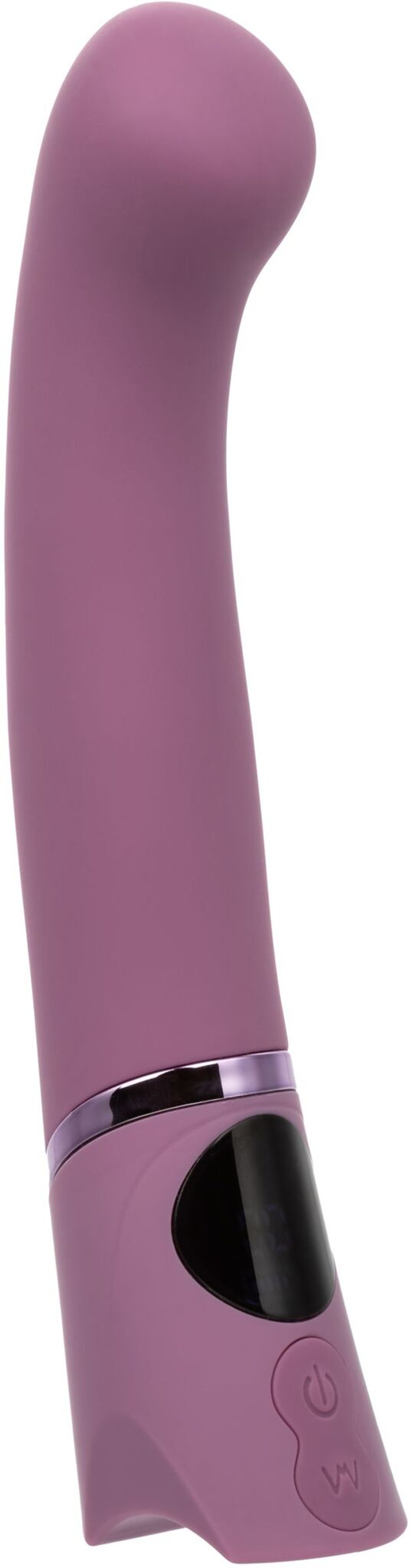 Сиреневый вибромассажер Orgasmatron Digital G-Wand - 19,7 см. (Цвет: розовый)