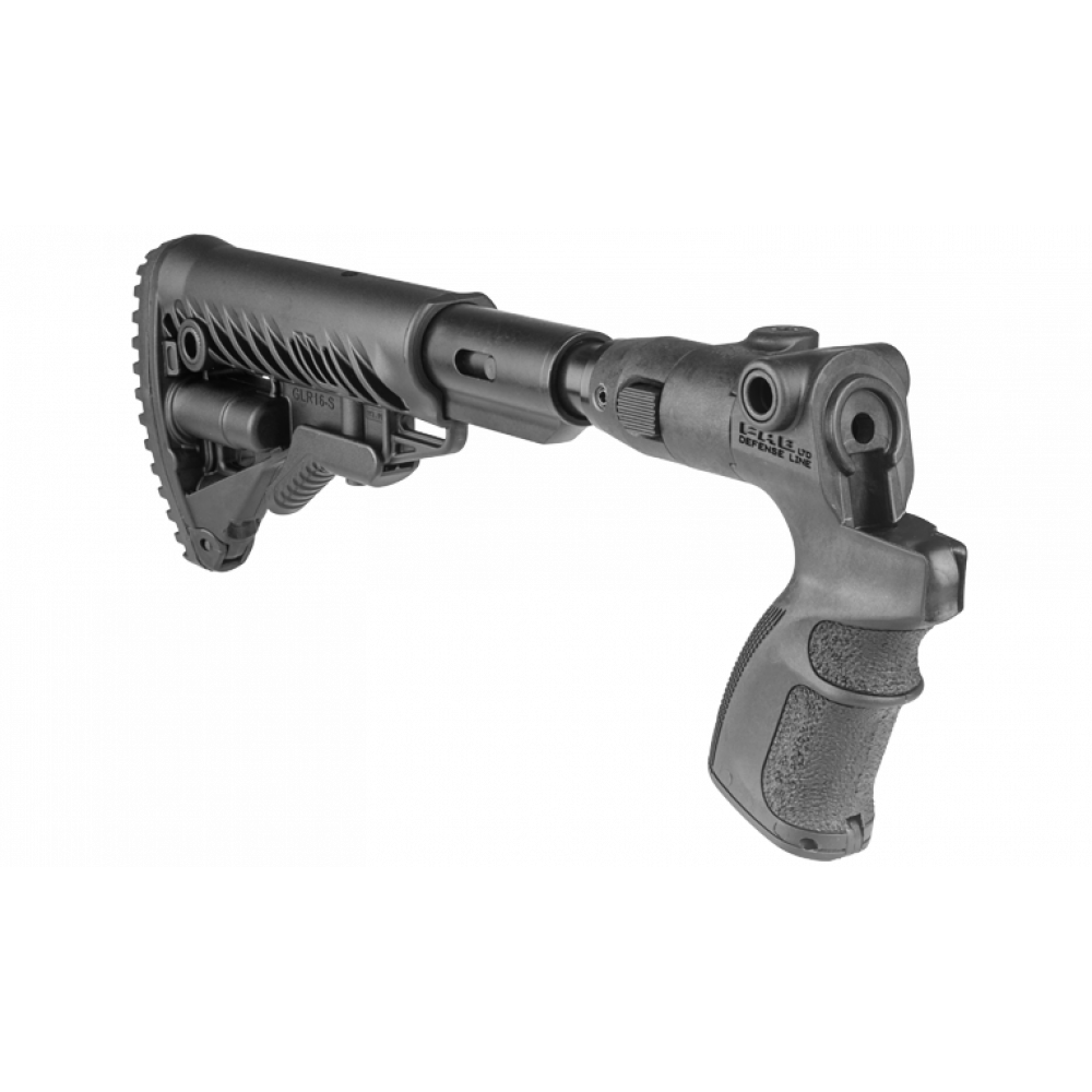Телескопический складной приклад с амортизатором для Mossberg 500/590, Maverick 88, зеленый