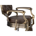 Кресло мужское Барбер BUZZ Bronze Brown VIP02