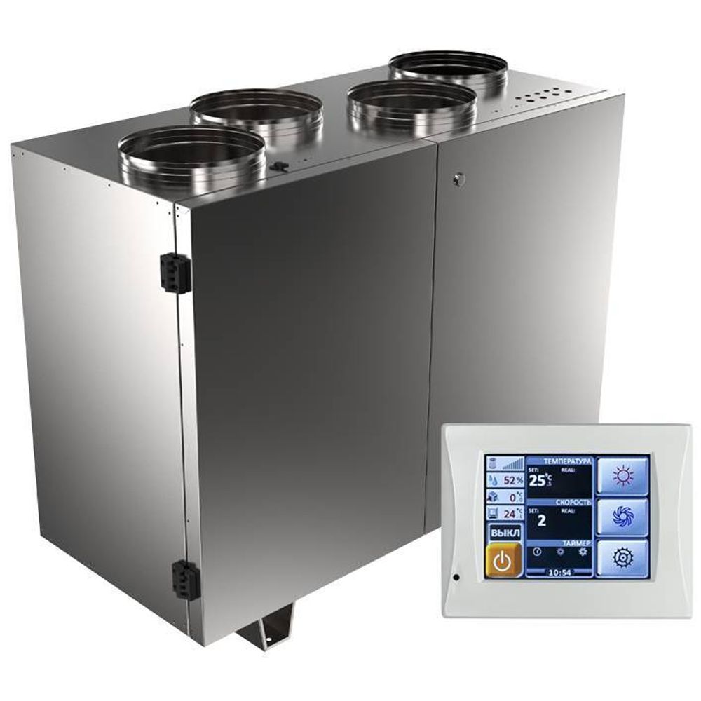 Приточно-вытяжная вентиляционная установка Shuft UniMAX-P 1400VER EC