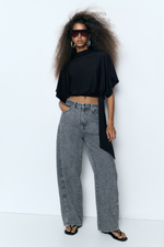 Топ с завязкой и рукавами «летучая мышь» - H&M
