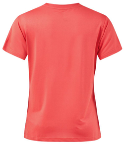 Женская футболка Joma Picasho Short Sleeve — fluor coral/black