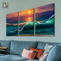 Картина karTTina "Звездное плавание", 150 см х 70 см