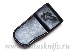 Чехол кожаный черный Black 2 Buck 110фотография - 2