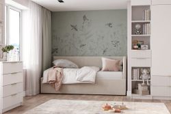 Диван-кровать Бенто 2000*900 (Крем), ДСВ-Мебель