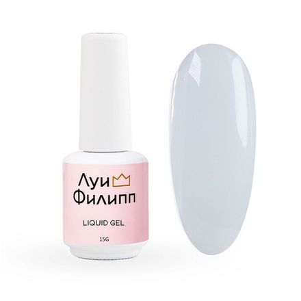 Луи Филипп Hard Liquid Gel 02 - Гель для наращивания и укрепления ногтей, 15мл