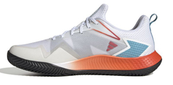 Мужские кроссовки теннисные Adidas Defiant Speed M Clay - cloud white/cloud white/preloved red