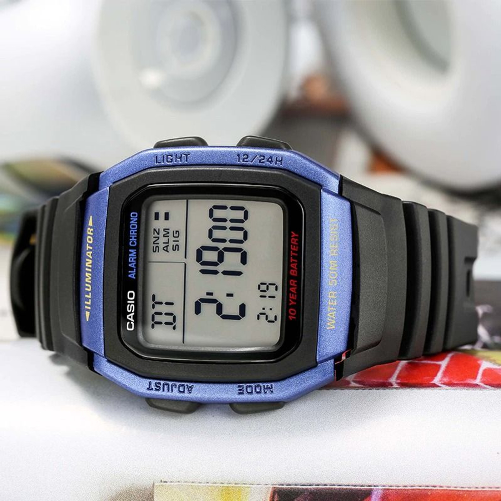 Мужские наручные часы Casio W-96H-2A